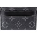 Louis Vuitton Monogram Eclipse Canvas Double Card Holder