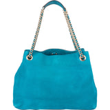 Gucci Grained Nubuk Leather GG Soho Tote Shoulder Bag