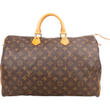 Louis Vuitton Monogram Canvas Speedy 40 Handbag