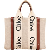 Chloé Canvas Small Woody Tote Handbag