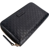 Gucci Microguccissima Leather Zip Around Wallet