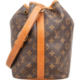 Louis Vuitton Monogram Canvas Sac Noé Petit Shoulder Bag