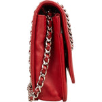 [🔄️B20 / F45] Chanel Camellia Embossed Leather Wallet on Chain Crossbody Bag - vintageandkickz