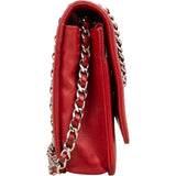 [🔄️B20 / F45] Chanel Camellia Embossed Leather Wallet on Chain Crossbody Bag - vintageandkickz