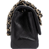 Chanel Quilted Lambskin Mini Square Single Flap Crossbody Bag