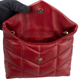 Saint Laurent Quilted Leather Small Loulou Crossbody Bag