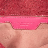 Stella McCartney Metallic Shaggy Small Falabella Fold Over Tote Crossbody Handbag