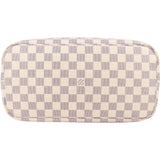 [🔄️B06 / F56] Louis Vuitton Monogram Damier Azur Canvas Neverfull MM Shoulder Bag - vintageandkickz