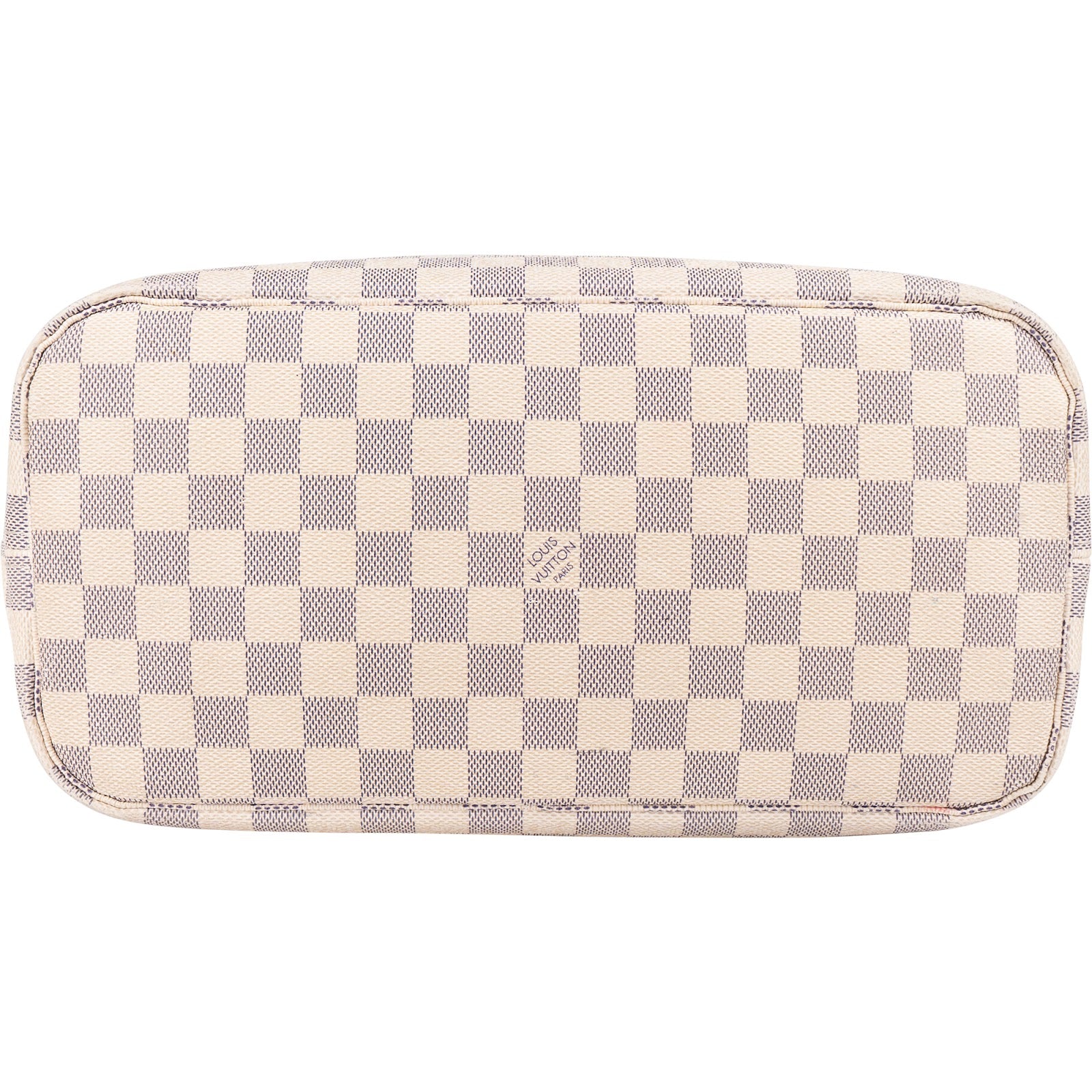 [🔄️B06 / F56] Louis Vuitton Monogram Damier Azur Canvas Neverfull MM Shoulder Bag - vintageandkickz