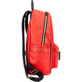 MCM Monogram Visetos Nylon Leather Stark Studs Backpack