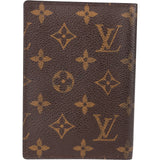 Louis Vuitton Monogram Canvas Passport Cover Card Holder