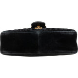 Gucci Matelassé Velvet GG Marmont Crossbody Bag