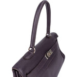 [🔄️B12 / F05] Hermès Grained Leather Kelly 40 Handbag - vintageandkickz