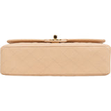 Chanel Quilted Caviar Leather Medium Double Flap Shoulder Bag