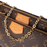 Louis Vuitton Monogram Canvas Multi Pochette Accessoires Crossbody Bag - vintageandkickz