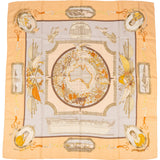 Hermès Terre Australe Découverte en 1802 Silk 90 Scarf Tuch