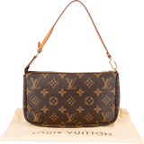 Louis Vuitton Monogram Canvas Pochette Accessoires Handbag
