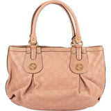 Gucci Leather GG Monogram Scarlet Handbag - vintageandkickz
