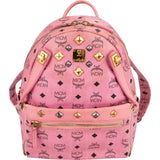 MCM Visetos Monogram Stark Studded Small 2 in 1 Backpack