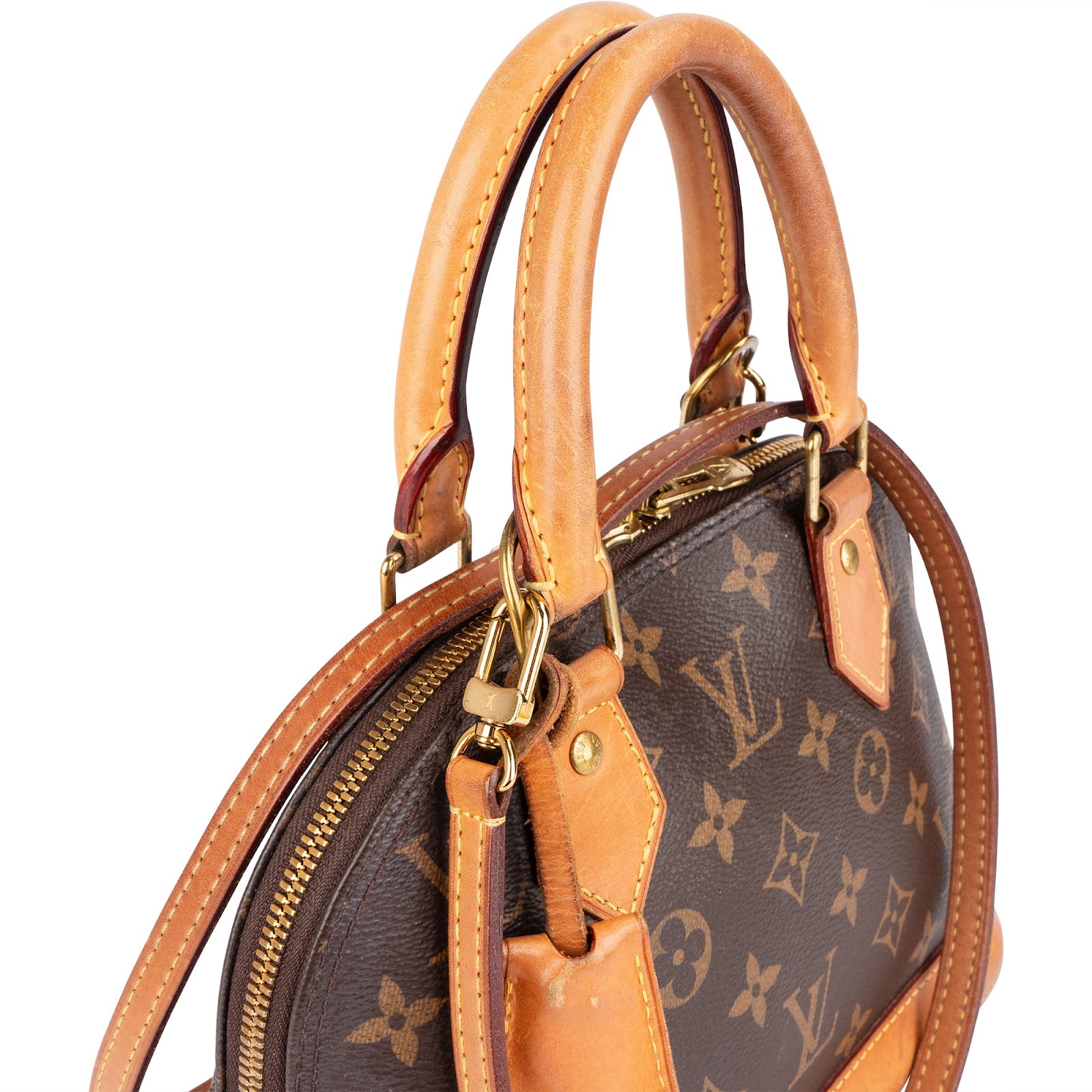 Louis Vuitton Monogram Canvas Alma BB Handbag - vintageandkickz