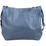 Louis Vuitton Blue Epi Leather Mandara MM Shoulder Bag - vintageandkickz