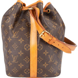 Louis Vuitton Monogram Canvas Sac Noé Petit Shoulder Bag