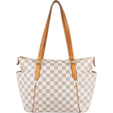 Louis Vuitton Monogram Damier Azur Canvas Totally PM Shoulder Bag