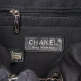 Chanel Quilted Lambskin Palladium CC Drawstring Bucket Handbag