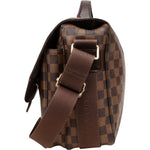 [🔄️B07 / F12] Louis Vuitton Monogram Damier Ebene Canvas Broadway Crossbody Bag - vintageandkickz