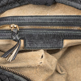 Bottega Intrecciato Leather Belly Hobo Shoulder Bag