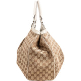 Gucci Monogram GG Canvas Big Sukey Tote Handbag