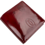 Cartier Patent Leather Happy Birthday Bifold Wallet
