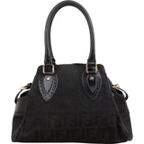 Fendi Monogram FF Zucca Canvas Villa Borghese Handbag