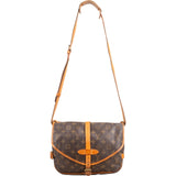 Louis Vuitton Monogram Canvas Saumur 30 Crossbody Bag