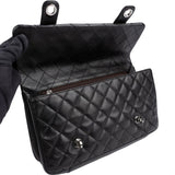 Chanel Quilted Lambskin Modern Chain Accordion Single Flap Crossbody Bag
