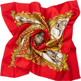 Hermès Louis XV Silk Carre 90 Scarf Tuch