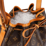 Louis Vuitton Monogram Canvas Sac Noé Petit Shoulder Bag