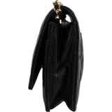 Chanel Quilted Caviar Leather Wallet On Chain Crossbody Bag