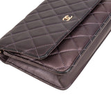Chanel Quilted Lambskin Wallet On Chain Crossbody Bag