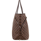 Louis Vuitton Monogram Damier Ebene Neverfull GM Shoulder Bag
