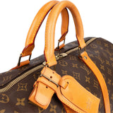 Louis Vuitton Monogram Canvas Keepall 50 Travel Bag - vintageandkickz