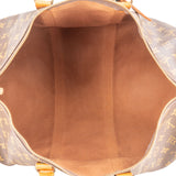 Louis Vuitton Monogram Canvas Keepall 50 Bandoulière Travel Bag
