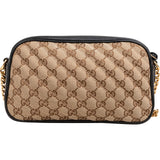 Gucci Monogram GG Canvas Marmont Medium Camera Crossbody Bag