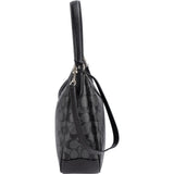 Coach Monogram Signature Black Hobo Shoulder Bag