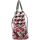 Dior Multicolor Tweed Lady Dior Handbag