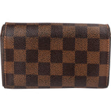 Louis Vuitton Monogram Damier Ebene Portefeuil-Trésor Compact Wallet