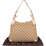 [🔄️B24 / F39] Gucci Monogram GG Canvas Abbey D-Ring Hobo Shoulder Bag - vintageandkickz