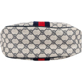 Gucci Monogram Vintage GG Supreme Web Hobo Shoulder Bag
