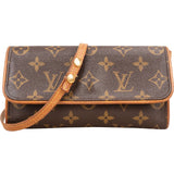 Louis Vuitton Monogram Canvas Twin Pochette Crossbody Bag