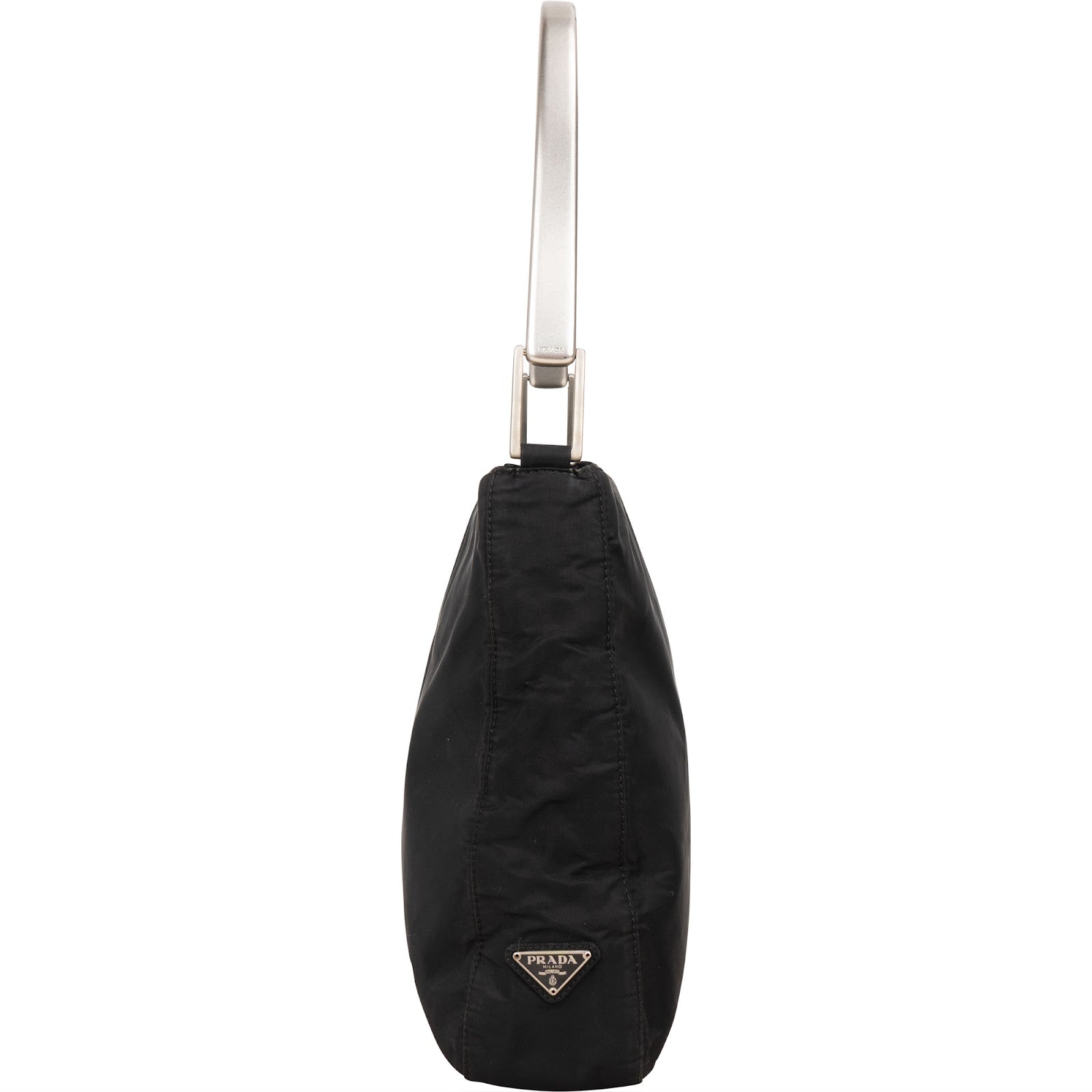 Prada Tessuto Handle Triangle Shoulder Bag - vintageandkickz